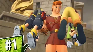 Kingdom Hearts 3 Walkthrough - Part 1 - Hanging With Herc