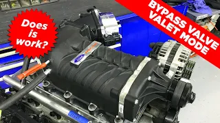 TVS BLOWER BYPASS VALET MODE & PARASITIC LOSS TEST! HOW MUCH HP DOES DRIVING A BLOWER COST? CHEAP HP