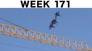 One-week construction time-lapse: Ⓗ Week 171: With guest appearance by Blue Angels at end of week
