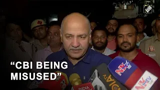 ‘CBI being misused’: Manish Sisodia after 14-hour-long raid in excise policy case