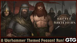 Battle Brothers: Warhammer RP Peasant Campaign! Ep#38 Witches Hut Busted Up!