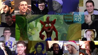 Crash Bandicoot N. Sane Trilogy Trailer - Reactions Mashup