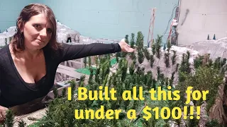 Building a Model Railroad HO Scale for under a $100 Dollars