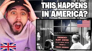 Brit Reacts to America's Emergency Alert Systems (EAS) are Scary...