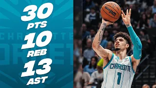 LaMelo Ball Makes Hornets Franchise History In TRIPLE-DOUBLE Performance! | November 5, 2023