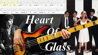 Blondie - Heart Of Glass (Bass Cover With Tabs & Backing Track)