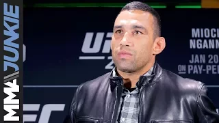 Fabricio Werdum backstage interview at UFC 220