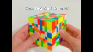 How Fast Can I Solve these Cubes?
