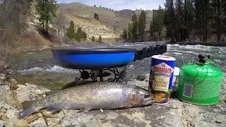 Catch n' Cook Wild Trout Deep in the Mountains