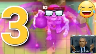 Clash Royale Funny Moments, Glitches,Memes,Fails,Bad Placement Or Bad Luck Ultimate Compilation#3