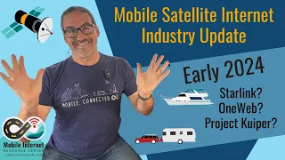 Mobile Satellite Internet for RVers & Boaters Update: Starlink, Kuiper, Direct To Cellular