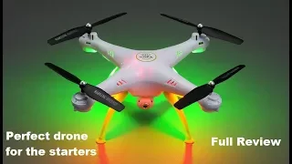 Syma X5HC camera drone full review Ariel photography drone in India