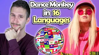 @tonesandi: Singing Dance Monkey in 16 Languages With Zero Singing Skills