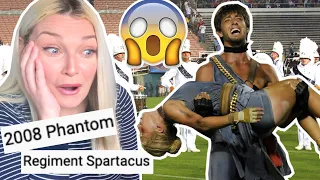 New Zealand Girl Reacts to  2008 PHANTOM REGIMENT - SPARTACUS!!!