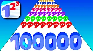 Play 100000 Levels Tiktok Mobile Game Number Masters Number Race Gameplay Relax & Satisfying TYJA144