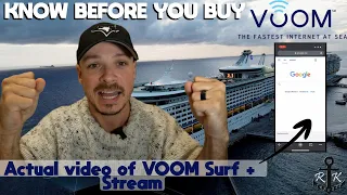 WATCH THIS Before you buy Royal Caribbean's VOOM WIFI Package 2024 - 5 Things to Consider