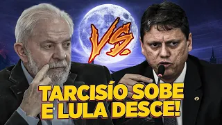 URGENTE: Tarcísio supera Lula em POPULARIDADE!