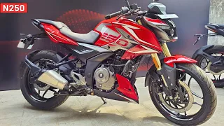 New 2024 Bajaj Pulsar N250 Detailed Walkaround -Price & New Features | All Colors