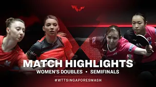 Bernadette Szocs/Sofia Polcanova vs Hina Hayata/Mima Ito | WD | Singapore Smash 2022 (SF)