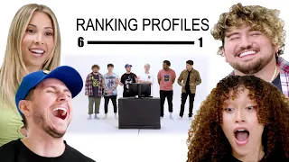 Ranking Guys by Their Dating Profiles | 6 Guys VS 6 Girls