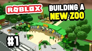 Building a NEW ZOO in Roblox Zoo Park Tycoon #1