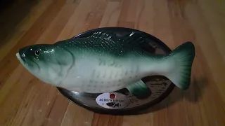 Big Mouth Billy Bass Demonstration (The Newer Model)