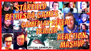 STARFIELD - GAMEPLAY REVEAL - REACTION MASHUP - XBOX & BETHESDA GAMES SHOWCASE - [ACTION REACTION]