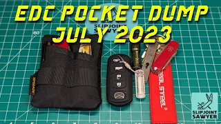 EDC Pocket Dump July 2023