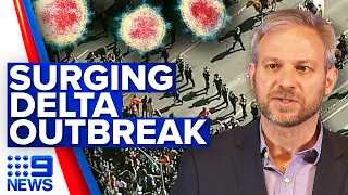 Victoria enters statewide lockdown, detects 81 new COVID-19 cases | Coronavirus | 9 News Australia