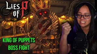 LIES OF P King of Puppets Boss Fight - I'm The Master of Puppets!