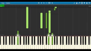 Мот (Бьянка) -  Абсолютно всё Ver 2 (Piano Cover) Synthesia + Midi