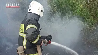 Сводка о пожарах в Новочебоксарске