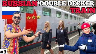 How is Russian Double Decker Train? कैसी है रशिया की डबल डेकर ट्रेन