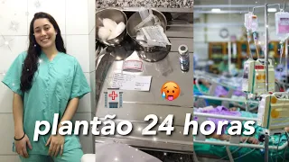 ROTINA DE UMA TÉCNICA DE ENFERMAGEM | Plantão24Horas🚨#3