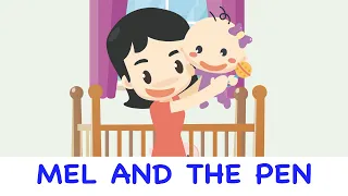 Mel and the Pen (Short E) - 3 Letter Word Read-Along for Beginning Readers