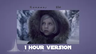 Aurora - Runaway (10D Audio 🎧) [1 Hour Version]