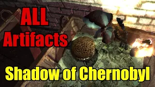 S.T.A.L.K.E.R.: Shadow of Chernobyl ALL Artifacts Showcased (Appearances and Behaviours)
