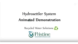 GranQuartz Hydrosettler - water recycling system