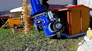 TOP 10 CRASHES Truck tractor BRUDER Toys Best of