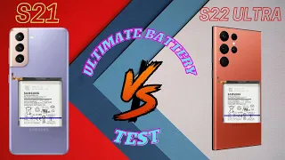 21 vs 22 ULTRA battery test