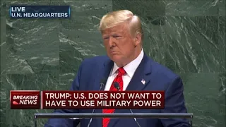 President Trump: The future does not belong to globalists