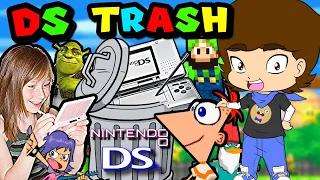 WEIRD Nintendo DS TRASH GAMES! - ConnerTheWaffle