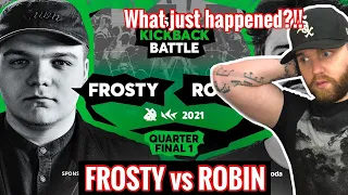 [Industry Ghostwriter] Reacts to: Frosty vs Robin | Quarterfinal 1 | SBX KBB21: Loopstation Edition