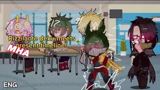 Vigilante Deku meets present timeline! || MHA || No ships🛶 || Part 1/?