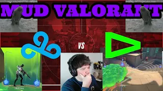 C9 v LOUD | Sliggy trying not to flame challenge | VCT