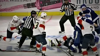 Preseason Shenanigans Ensue Between The Tampa Bay Lightning And The Florida Panthers