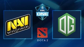 Dota 2 - NaVi vs. OG - Game 2 - ESL One Frankfurt 2016 - Groupstage