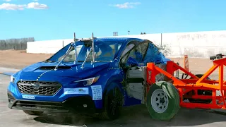 2022 Subaru WRX Crash Tests (Frontal, Side, Side-Pole)