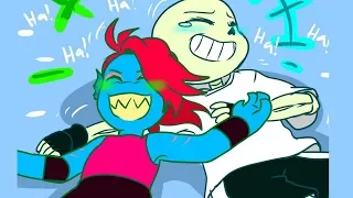 Sans, Frisk, Papyrus...and Undyne【Undertale Comic Dub Compilation】