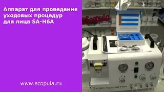 Аппарат для проведения уходовых процедур для лица SA-H6A | Scopula.ru